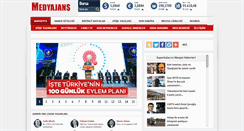 Desktop Screenshot of medyajans.com